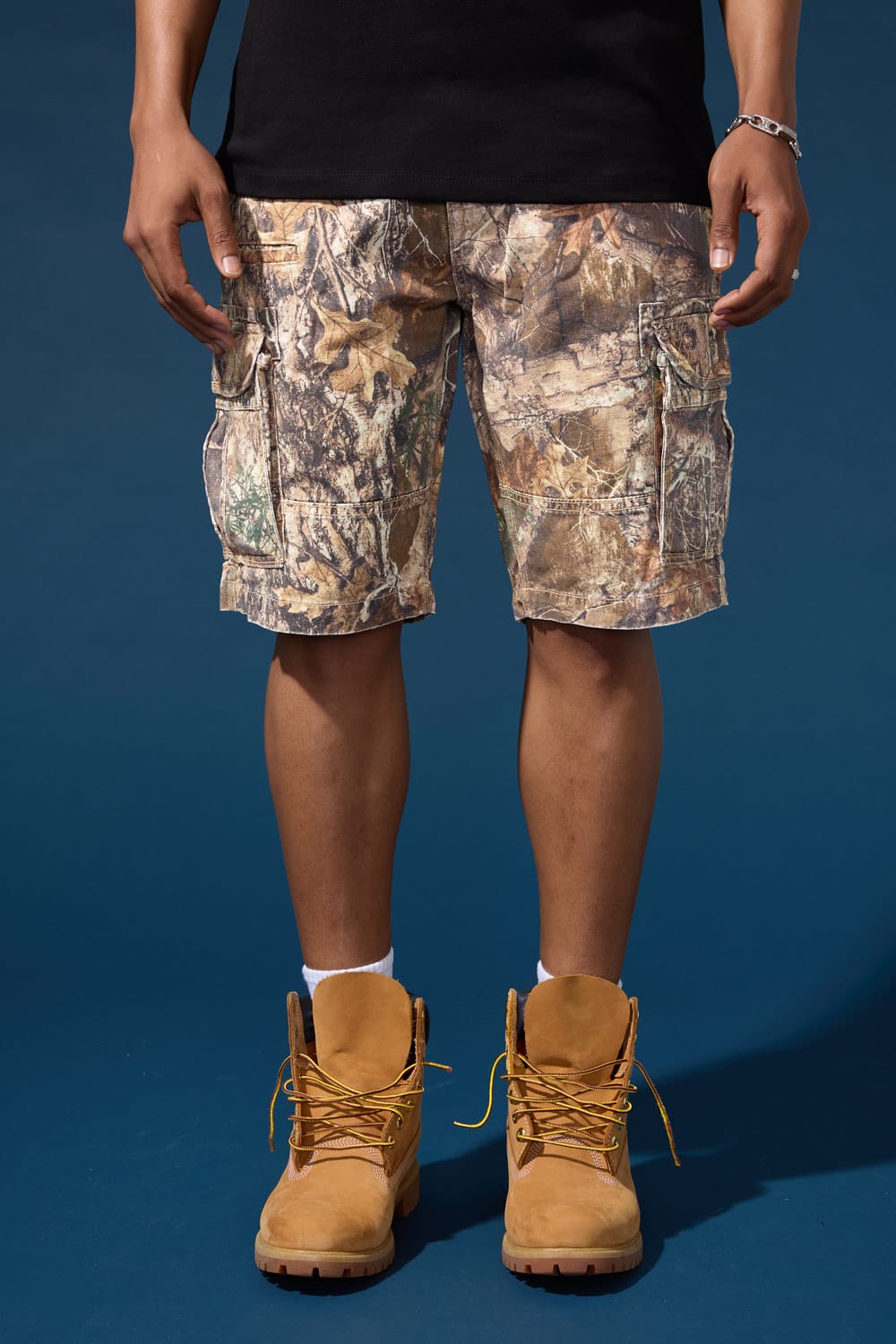 OG - Xavier Camo Cargo Shorts