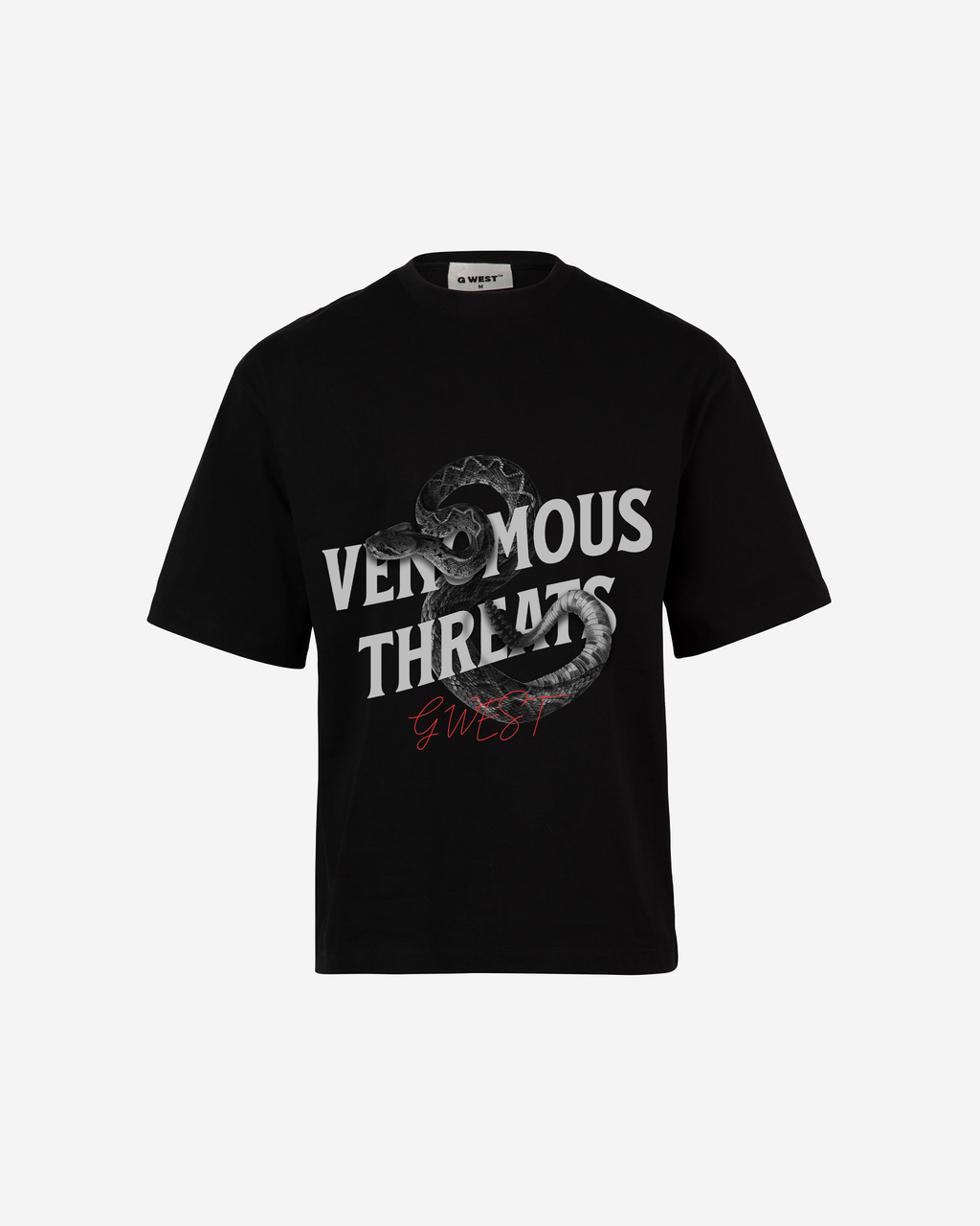 G WEST VENOMOUS THREATS OVERSIZED T-Shirt Mens G West