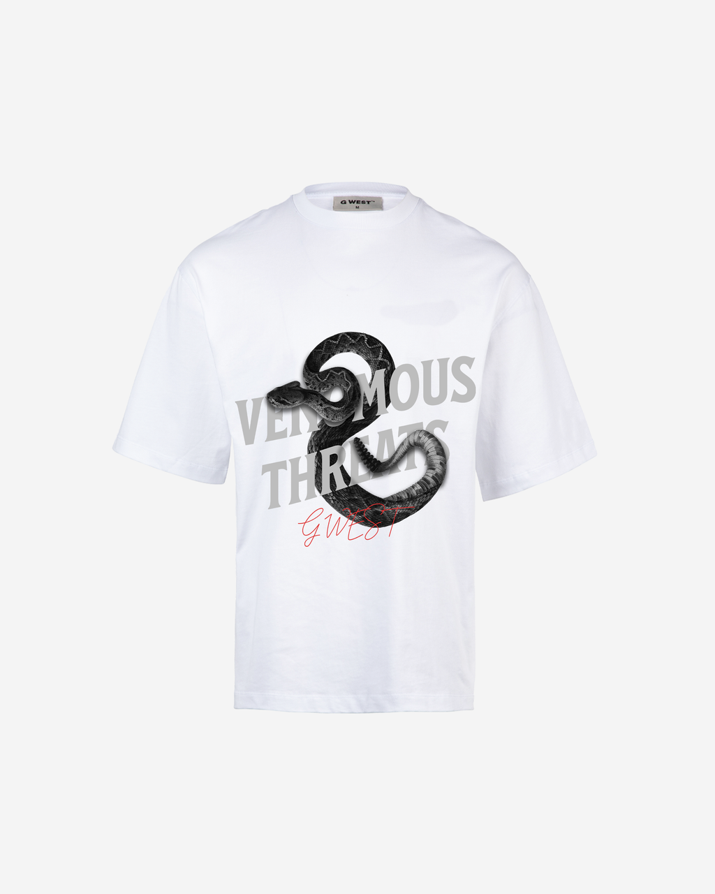 G WEST VENOMOUS THREATS OVERSIZED T-Shirt Mens G West