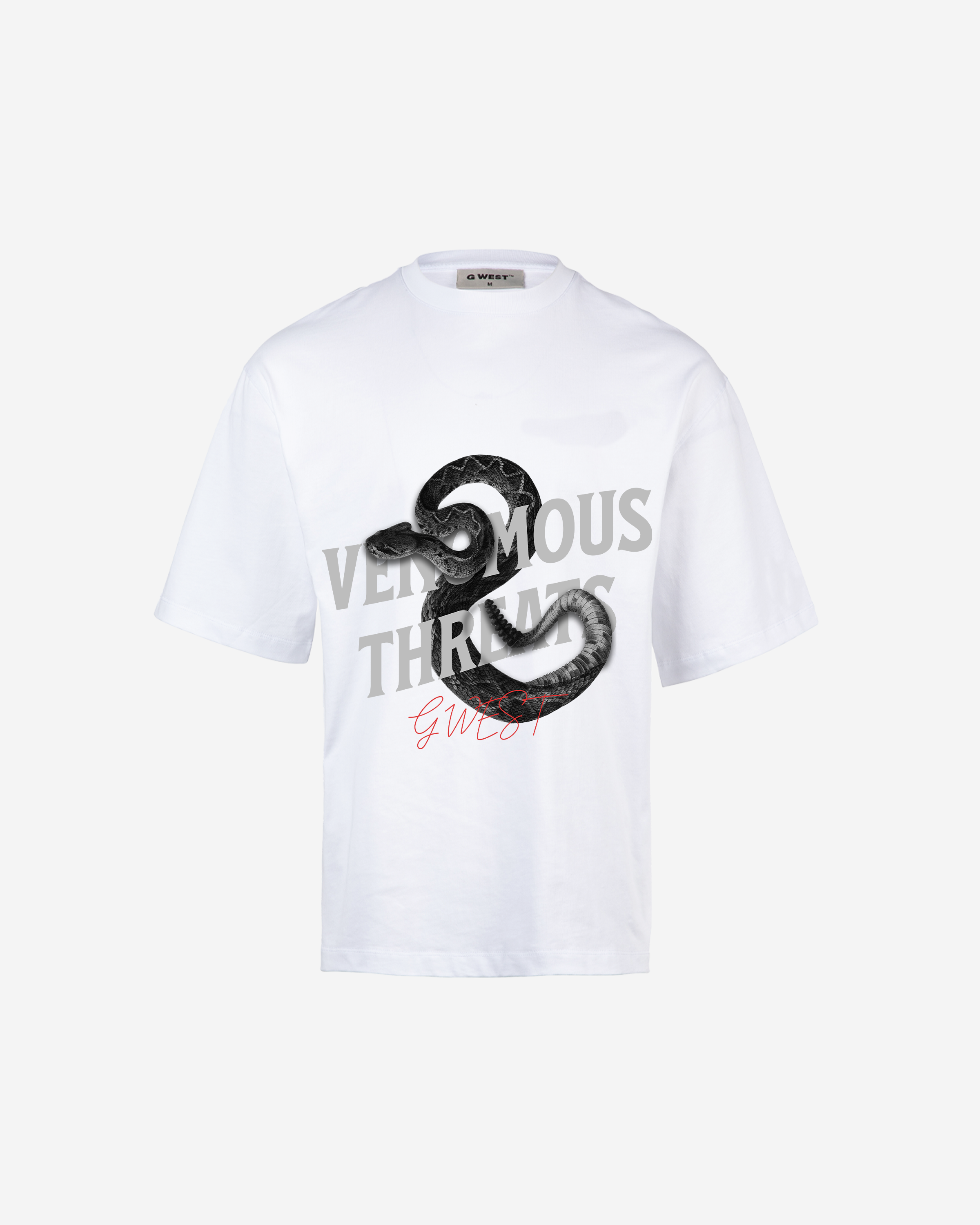 G WEST VENOMOUS THREATS OVERSIZED T-Shirt Mens G West