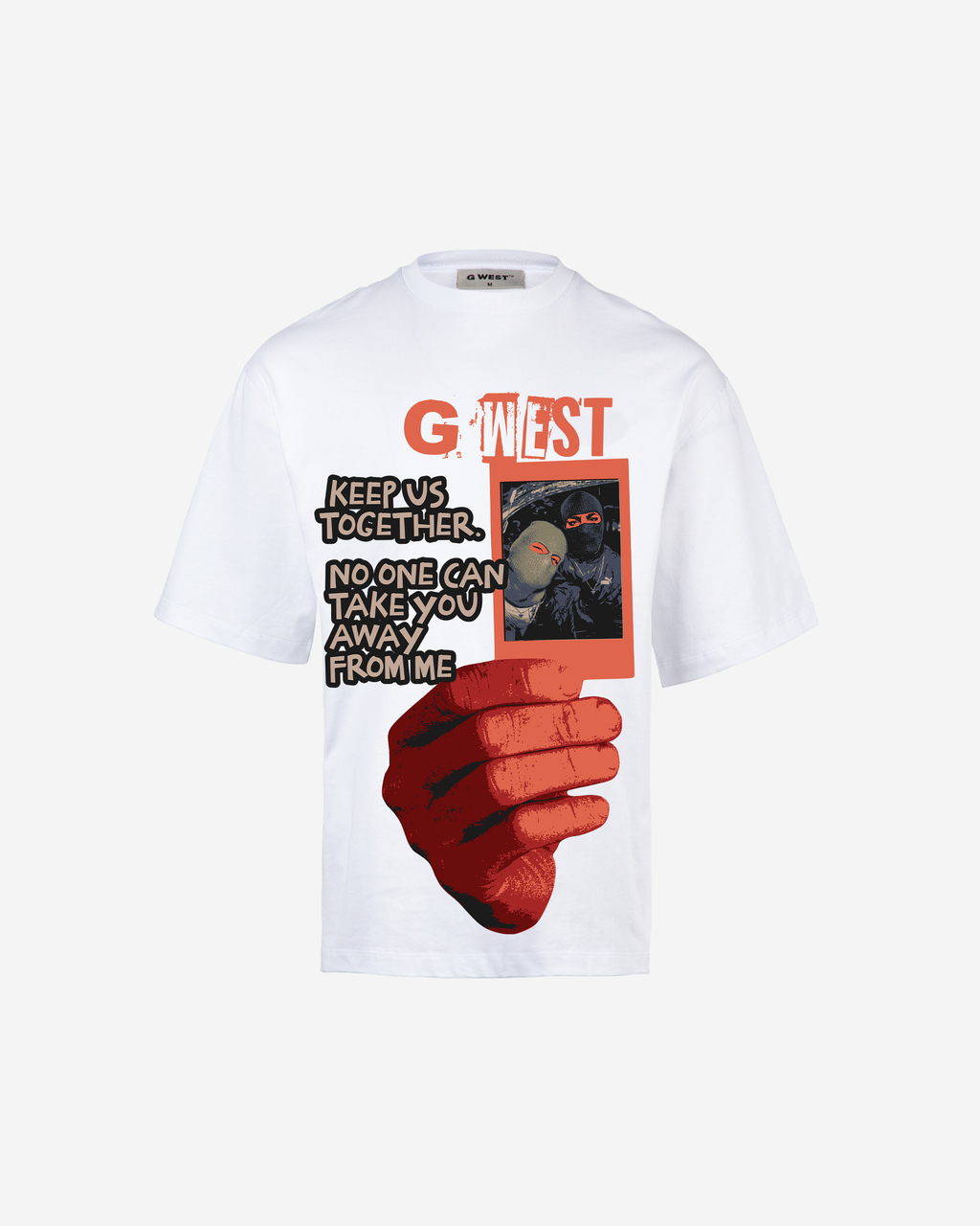 G WEST KEEP VS TOGETHER OVERSIZED T-Shirt Mens G West
