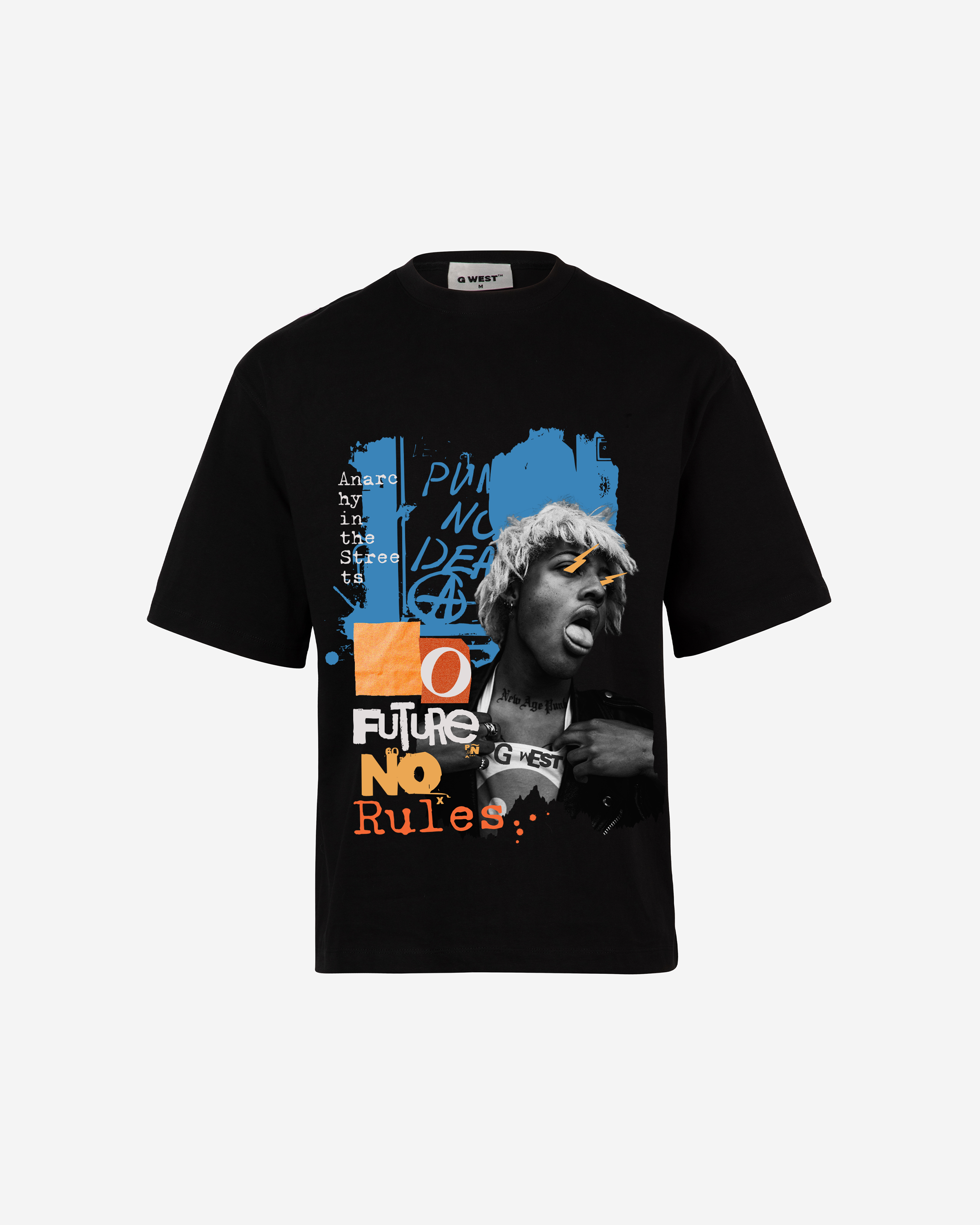 G WEST FUTURE NO RULES OVERSIZED T-Shirt Mens G West