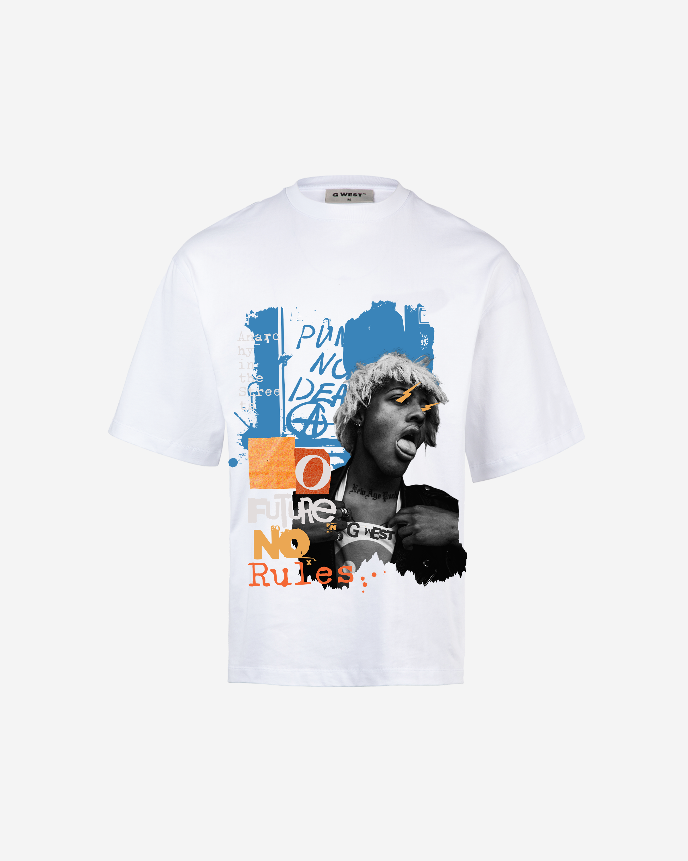 G WEST FUTURE NO RULES OVERSIZED T-Shirt Mens G West