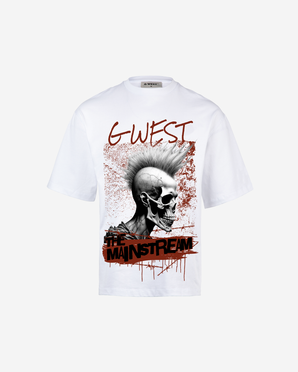 G WEST THE MAINSTREAM OVERSIZED T-Shirt Mens G West