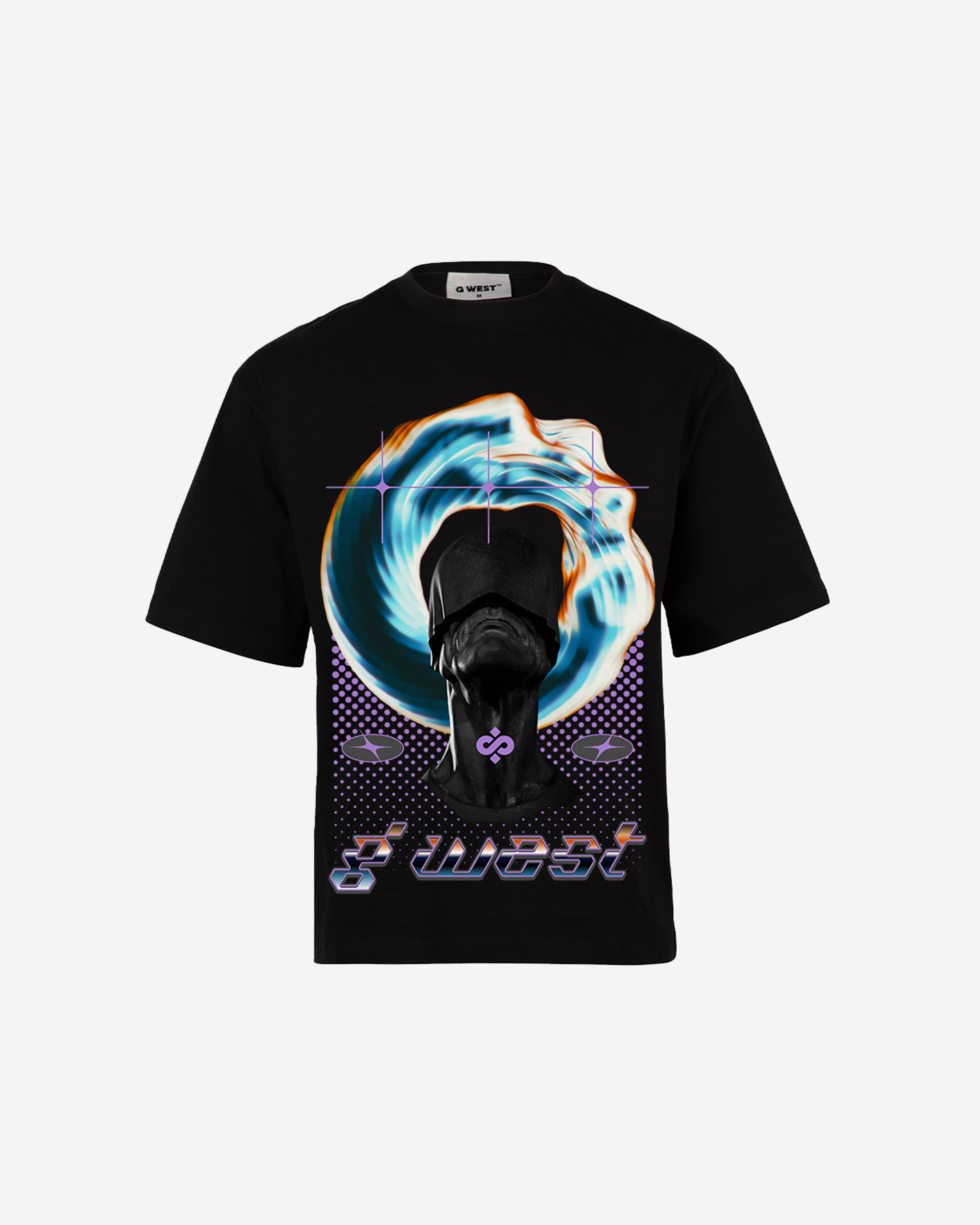 G WEST SILENT SURGE OVERSIZED T-Shirt Mens G West