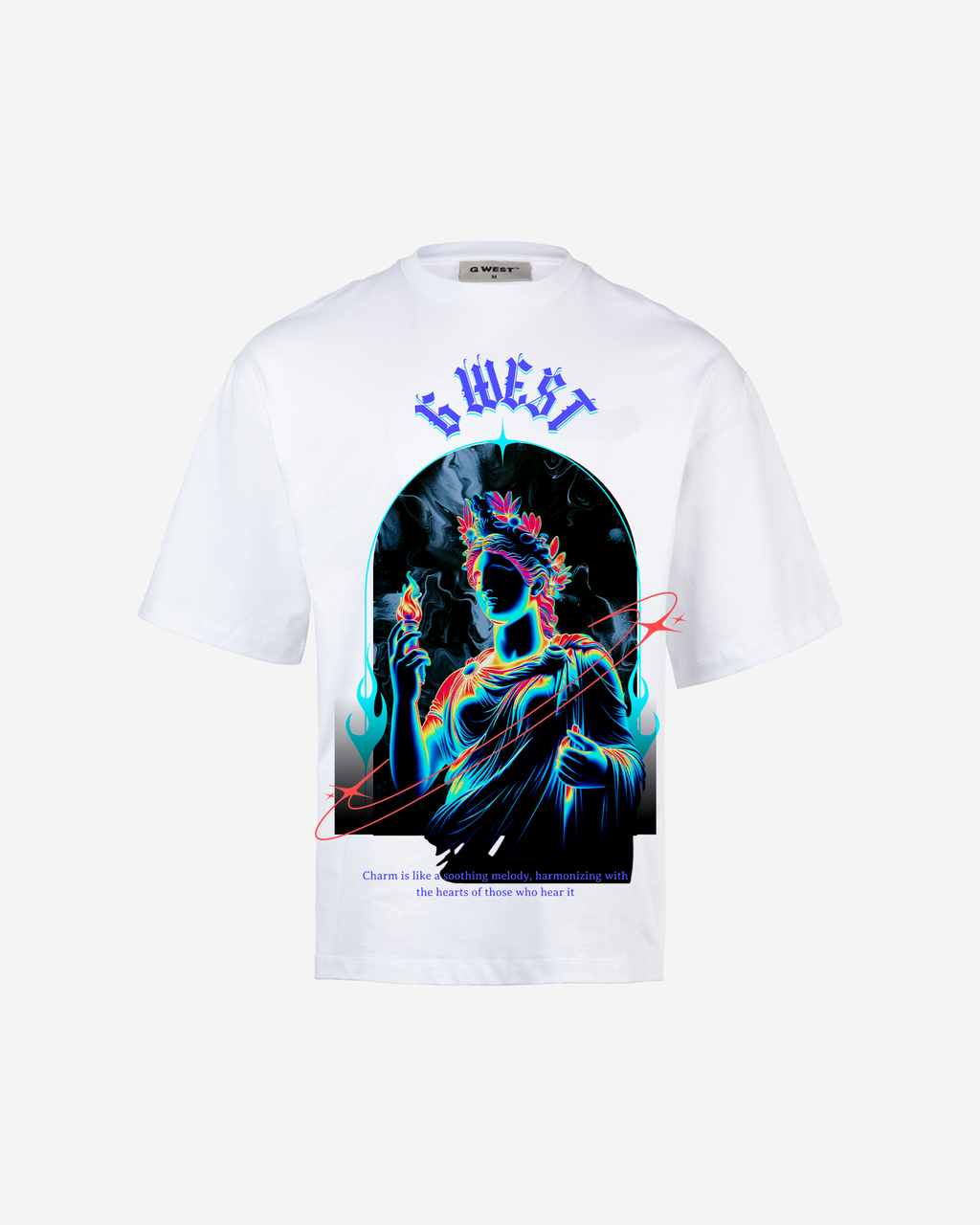 G WEST OVERSTRESSED OVERSIZED T-Shirt Mens G West