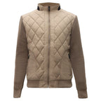 Urban Crest Quilted Bomber BEIGE