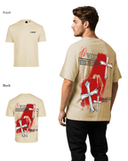 G West Mens Oversized Ascending Soul Life Style Tee  Style G West