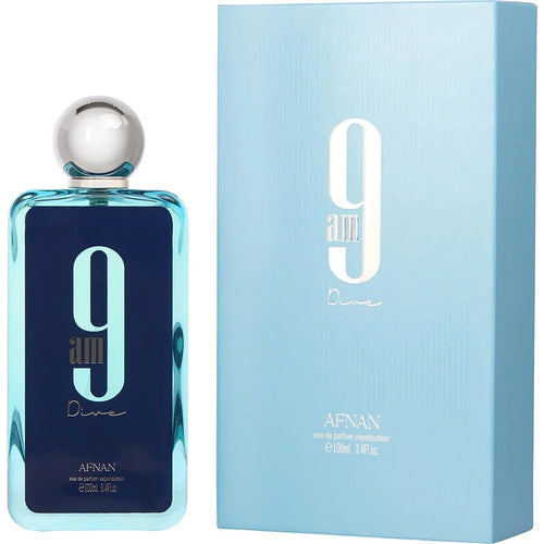 9am Dive Eau de Parfum by Afnan (Unisex) – 3.4 oz / 100 ml Rafaelos