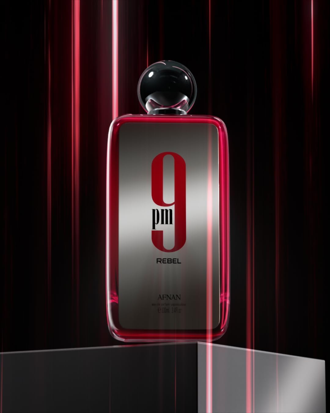 9pm Rebel 3.4 oz 100 ml EDP by Afnan Rafaelos