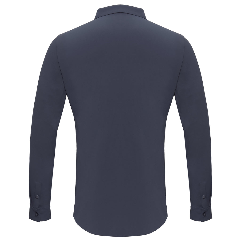 Barocco Ascend Stretch Shirt GREY BLUE