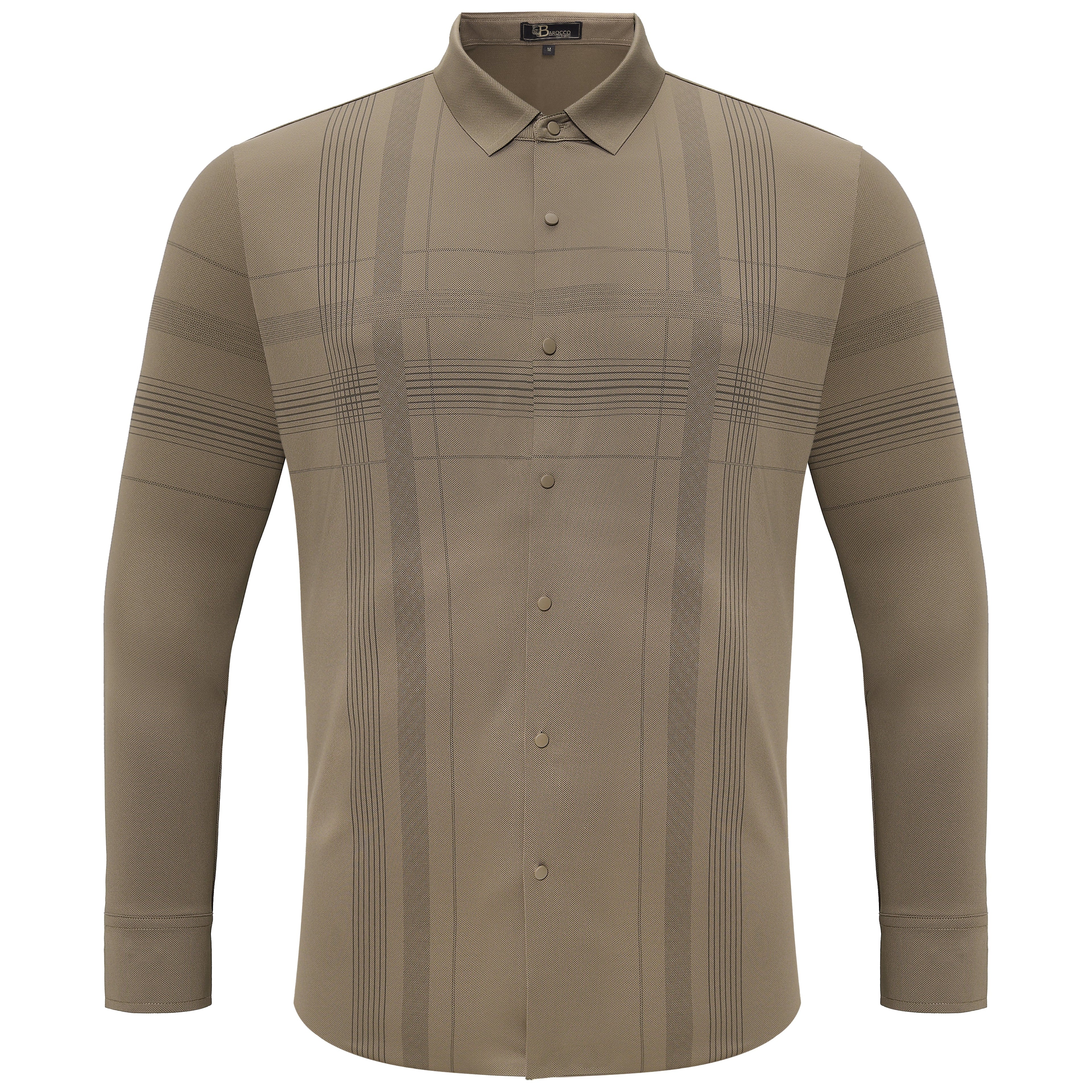 Noble Knight Plaid Button-Up KHAKI