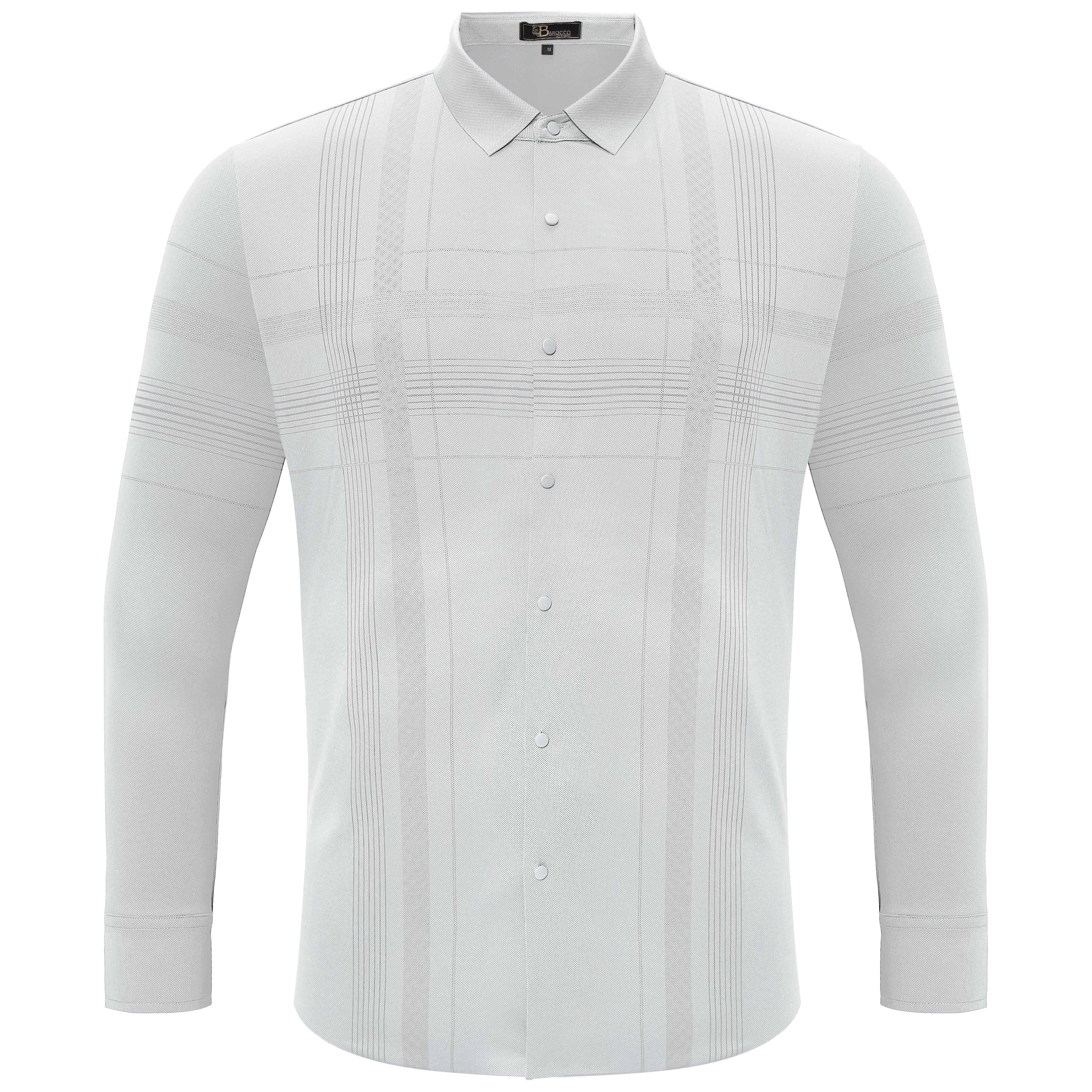 Noble Knight Plaid Button-Up WHITE