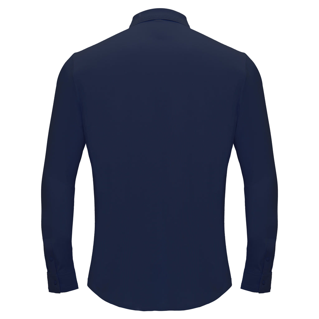 Olympic Victory Button-Up Shirt DARK BLUE