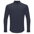 Olympic Victory Button-Up Shirt GREY BLUE