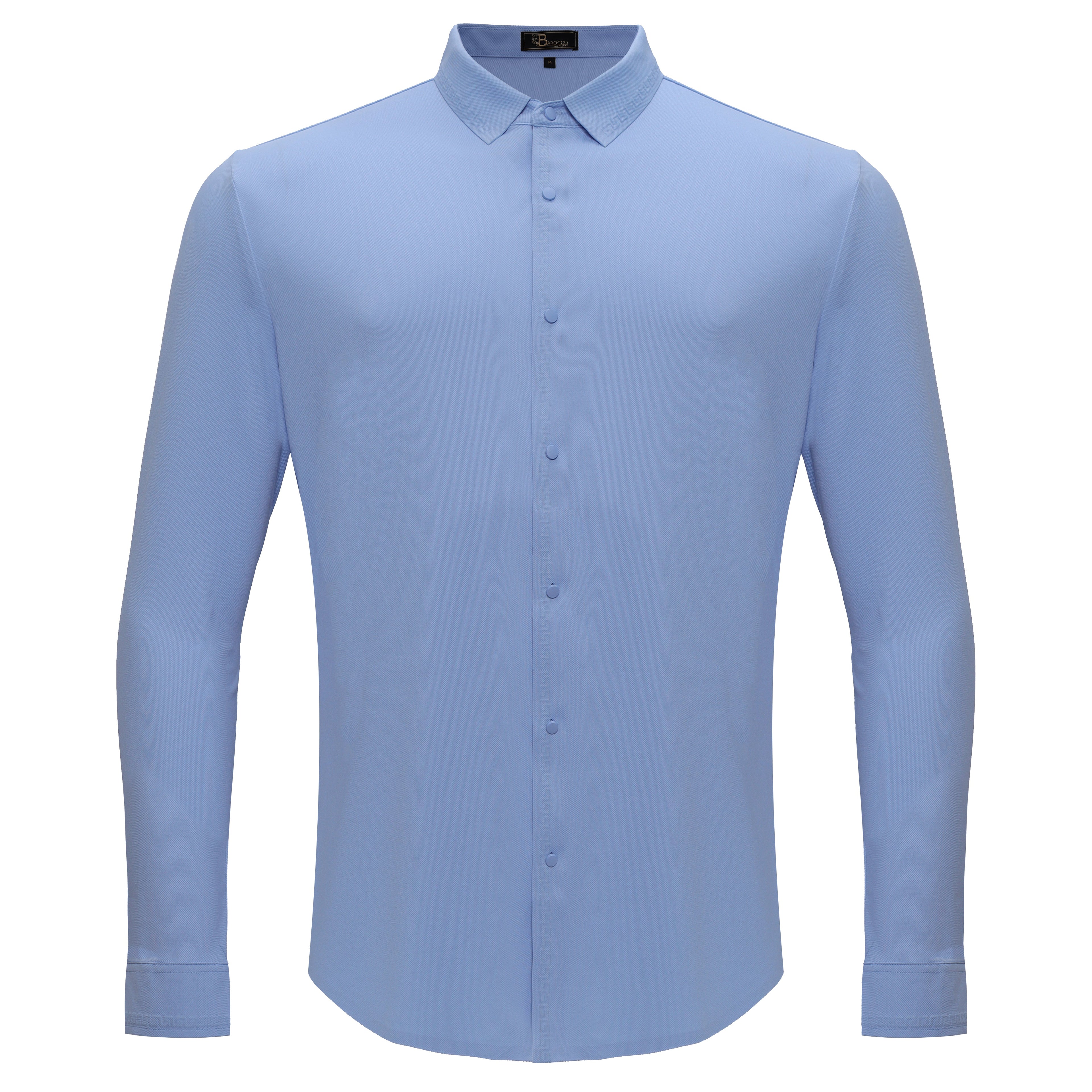 Olympic Victory Button-Up Shirt SKY BLUE