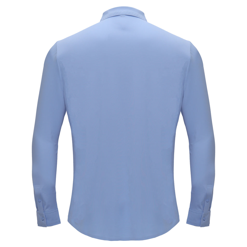 Olympic Victory Button-Up Shirt SKY BLUE