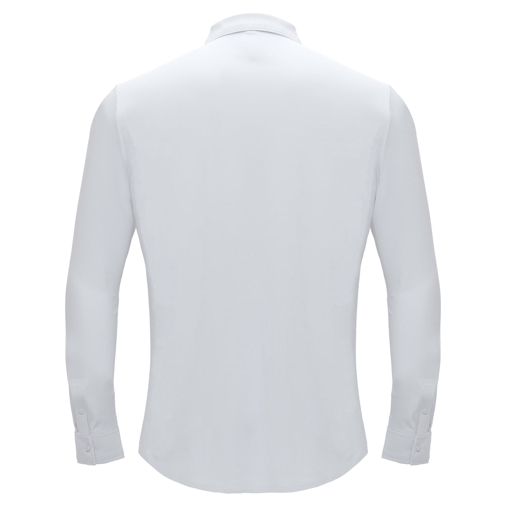 Olympic Victory Button-Up Shirt WHITE