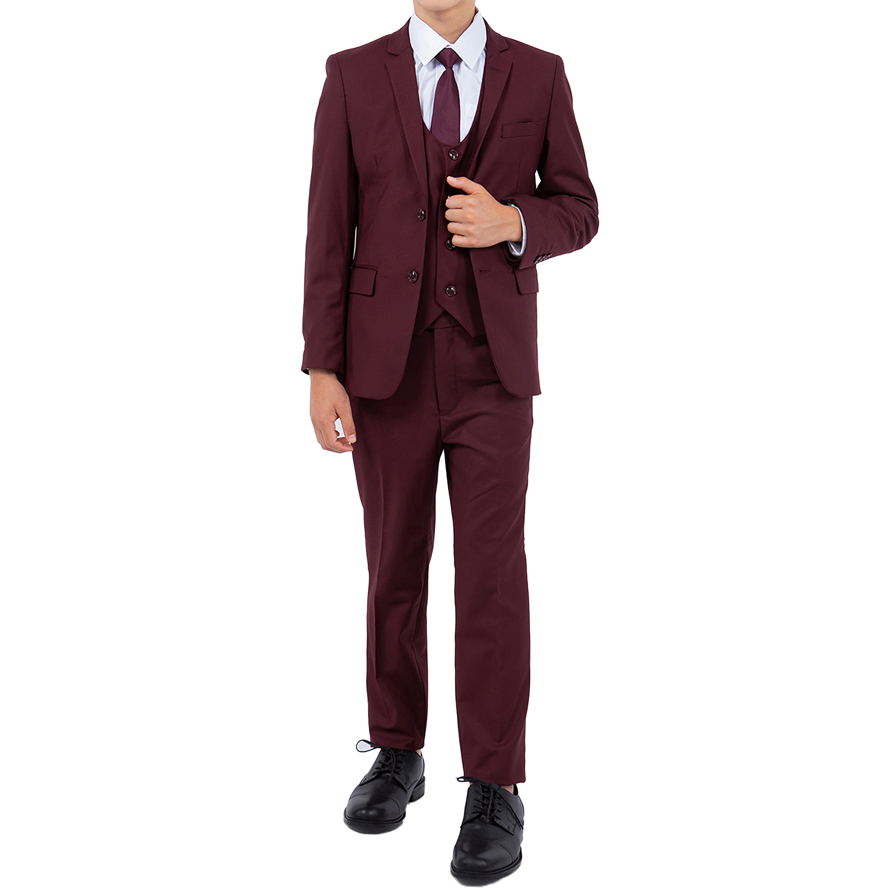 Tazzio Boy's 5pc Solid Suit