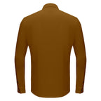Silver Sophistication Button-Up Shirt KHAKI