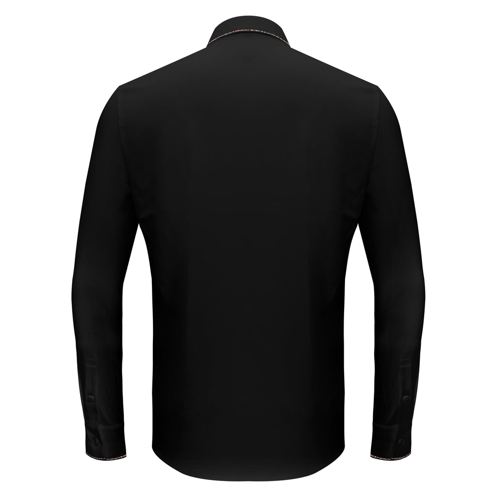 Modern Class Button up shirt BLACK