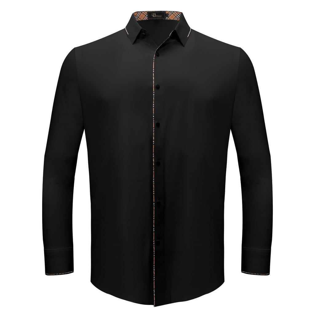 Modern Class Button up shirt BLACK