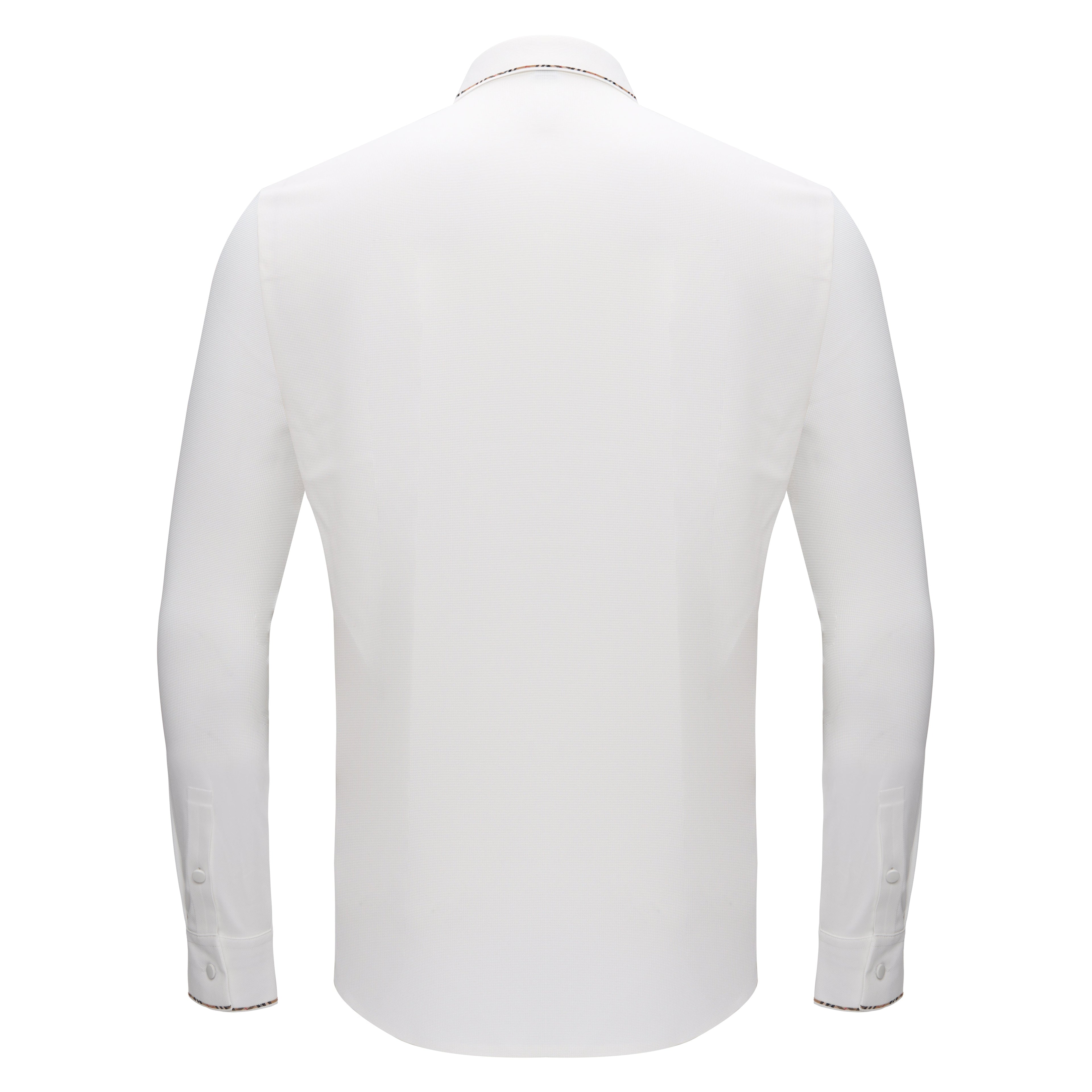 Modern Class Button up shirt  WHITE