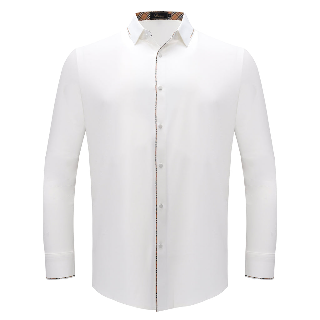 Modern Class Button up shirt  WHITE