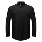 Power Move Button-Up Shirt BLACK