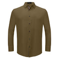Power Move Button-Up Shirt KHAKI