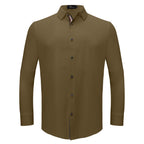 Power Move Button-Up Shirt KHAKI