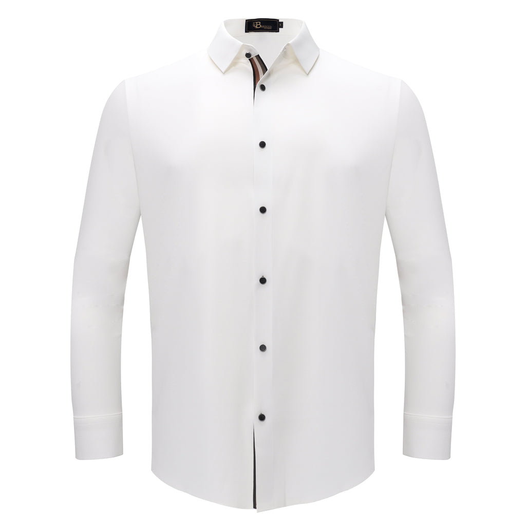 Power Move Button-Up Shirt WHITE