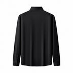 Midnight Wave Embellished LS Shirt BLACK