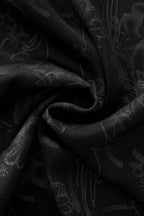 Eminence Floral Jacquard Stitchless LS Shirt BLACK