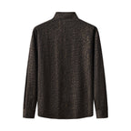 Noir Cheetah Stitchless LS Shirt BLACK