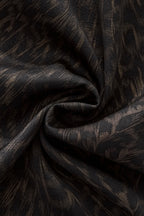 Noir Cheetah Stitchless LS Shirt BLACK
