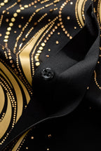 Stallion Embellished LS Shirt BLACK/GOLD