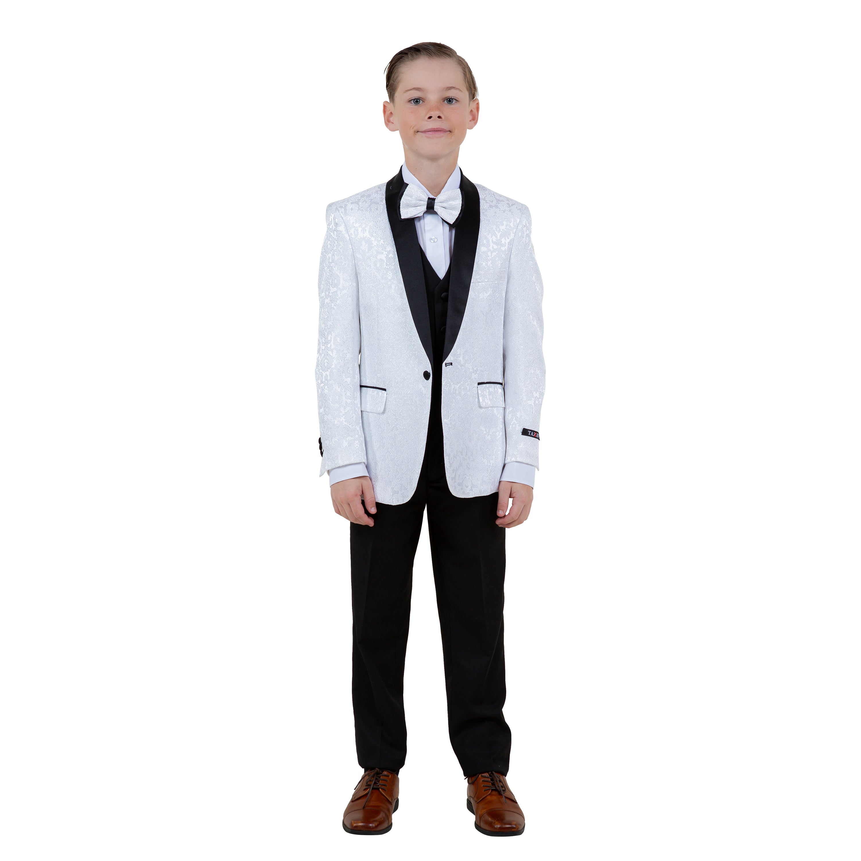 Tazzio Boy's 5pc Solid Suit