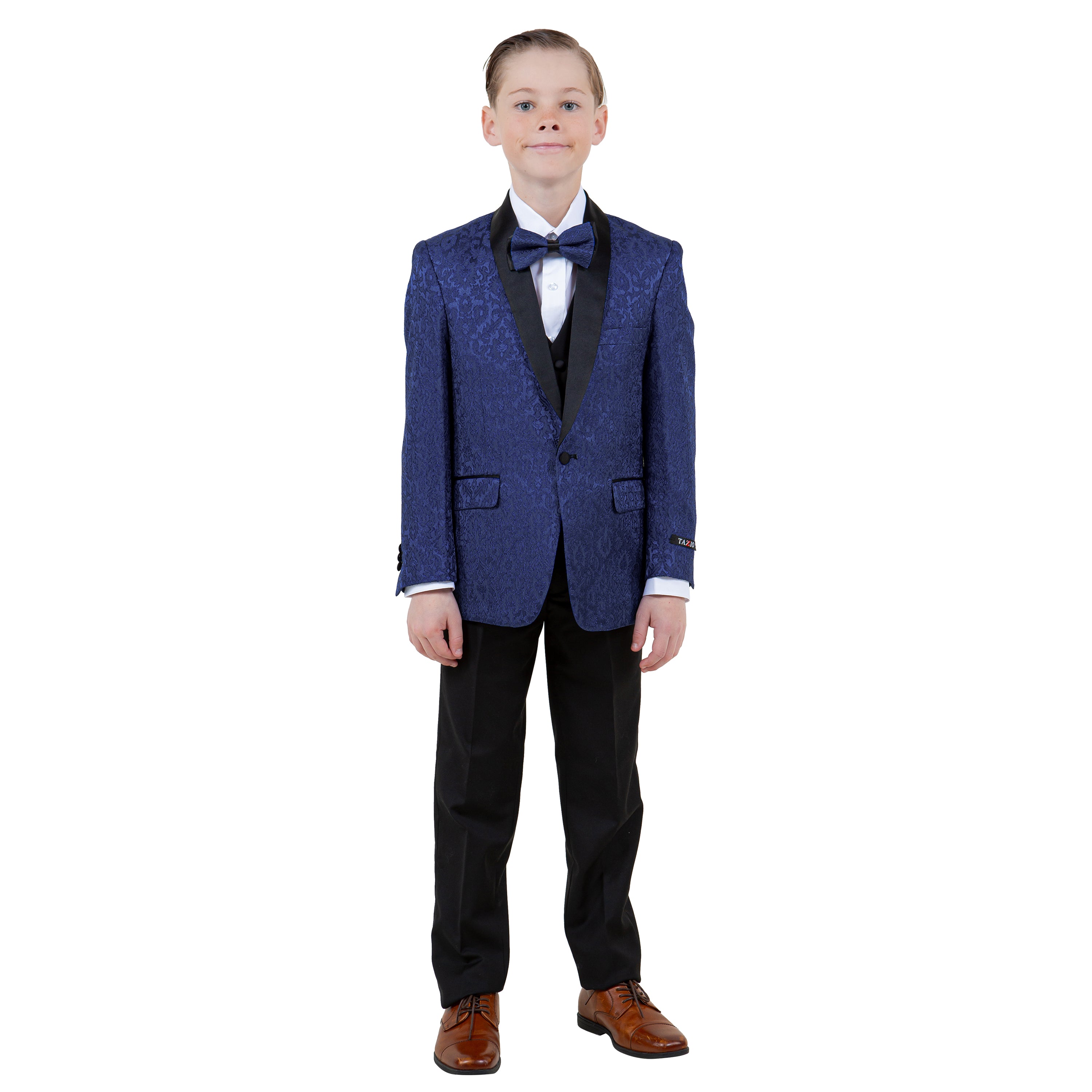 Tazzio Boy's 5pc Solid Suit