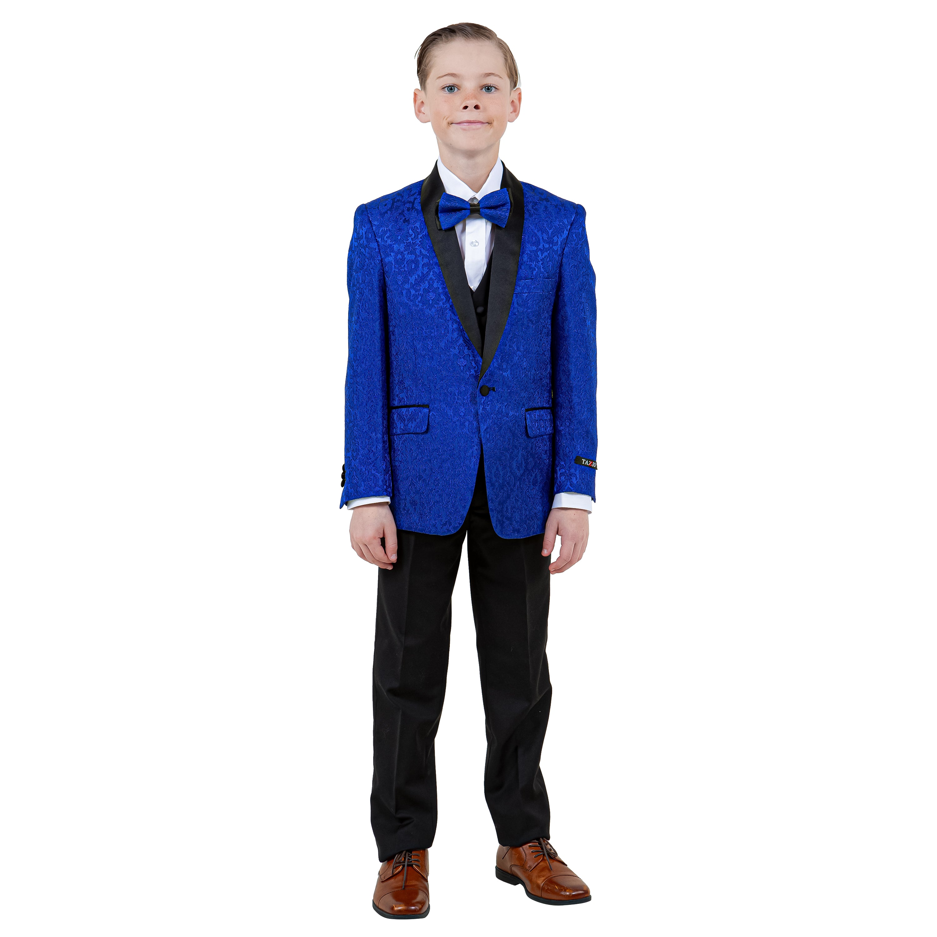 Tazzio Boy's 5pc Solid Suit