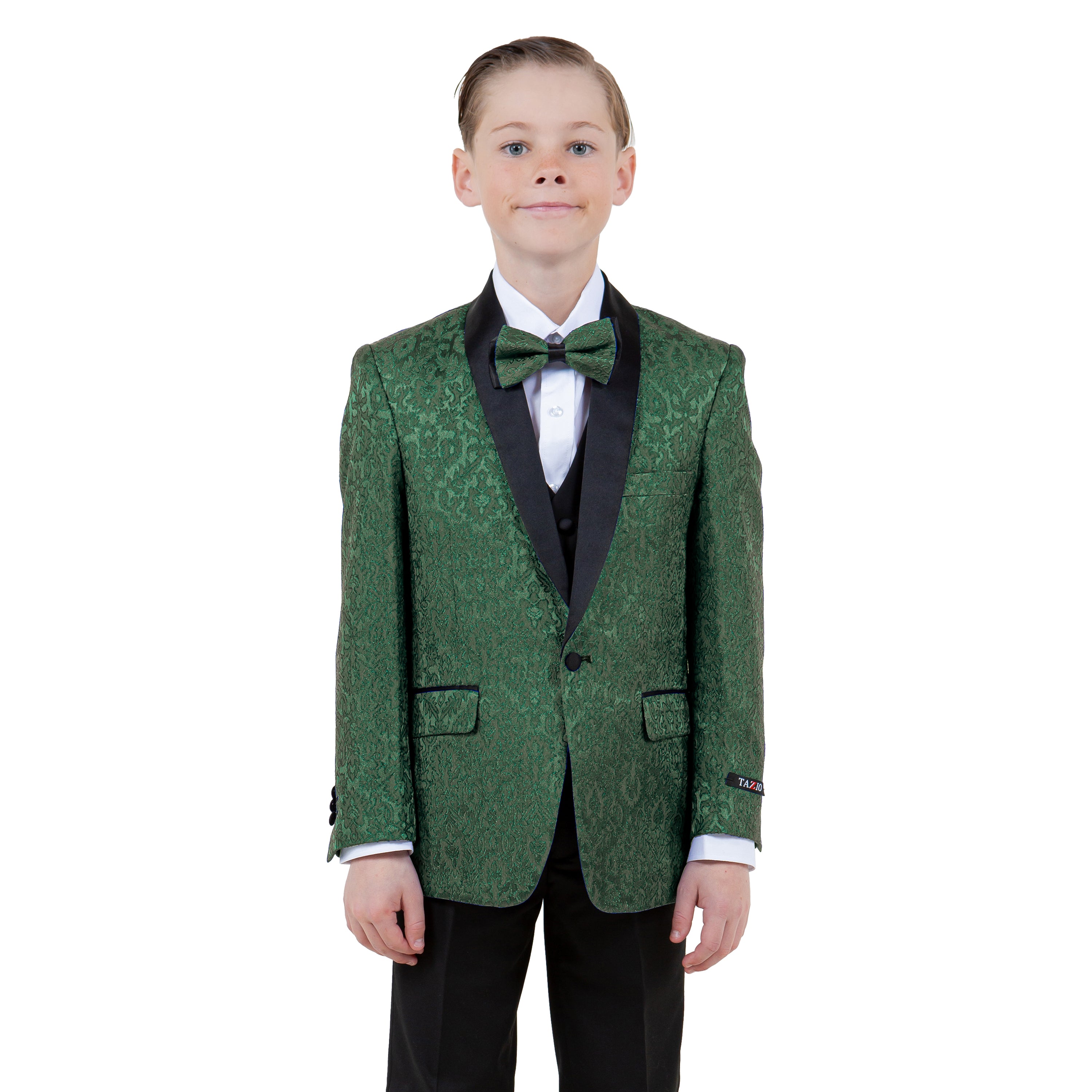 Tazzio Boy's 5pc Solid Suit