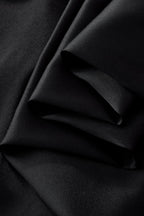SIGNATURE SATIN STITCHLESS LS Shirt BLACK