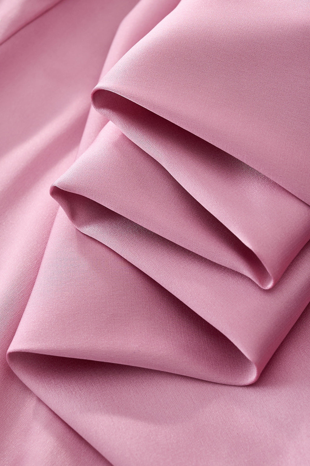 SIGNATURE SATIN STITCHLESS LS Shirt DUSTY PINK