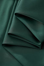 SIGNATURE SATIN STITCHLESS LS Shirt FOREST GREEN
