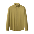 SIGNATURE SATIN STITCHLESS LS Shirt OLIVE