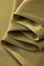SIGNATURE SATIN STITCHLESS LS Shirt OLIVE