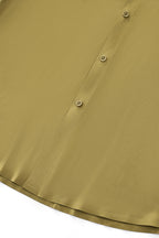 SIGNATURE SATIN STITCHLESS LS Shirt OLIVE