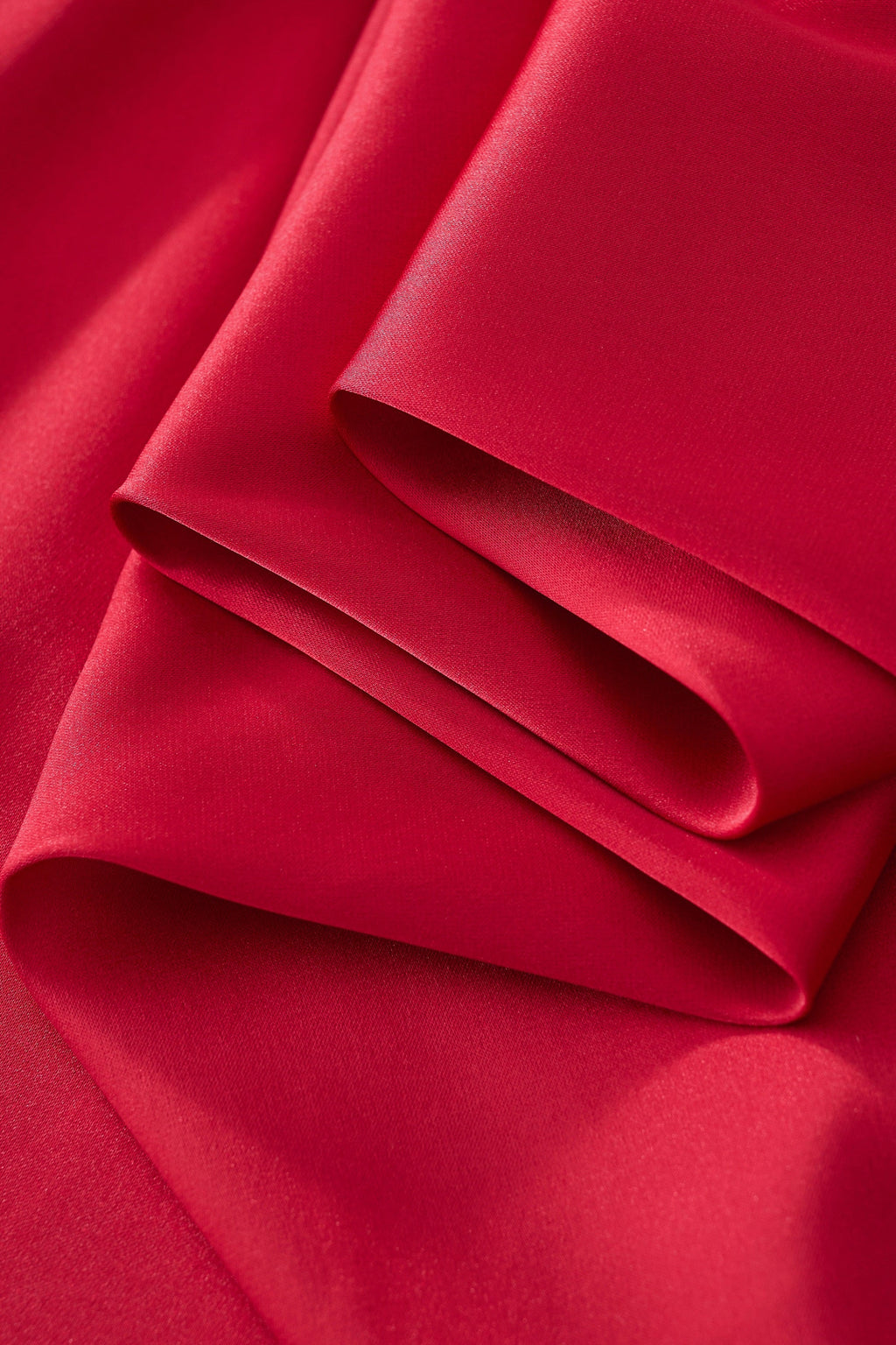 SIGNATURE SATIN STITCHLESS LS Shirt RED