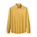 SIGNATURE SATIN STITCHLESS LS Shirt YELLOW