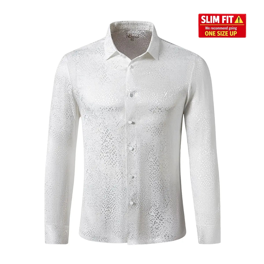 Nocturne Sheen LS Shirt WHITE
